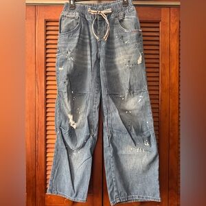 We The Free Vintage Blue Relaxed Jeans